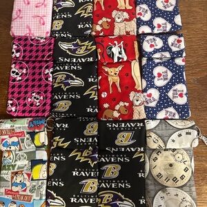 Handmade Eyeglass Cases Bundle of 12 Ravens Family Guy USA